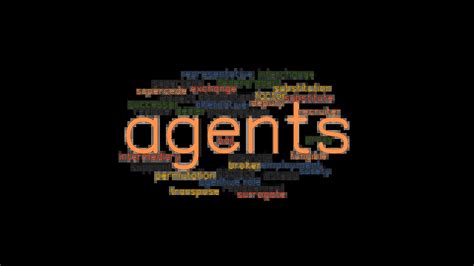 another word for agents.